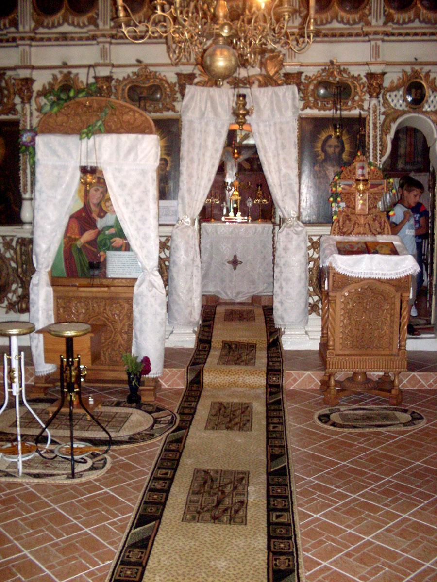 Interior biserică